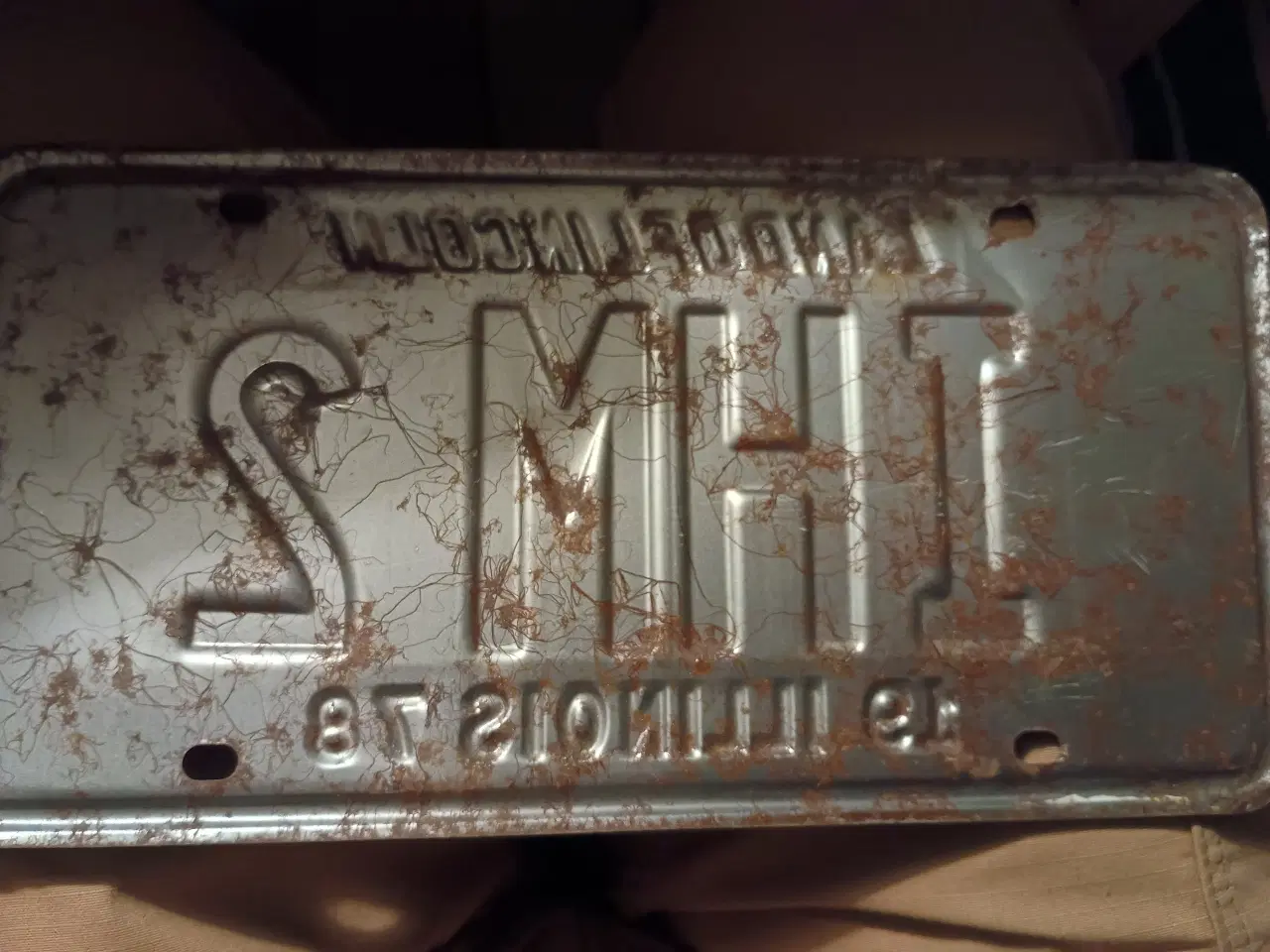 Billede 4 - USA nummerplade. Illinois 1978.