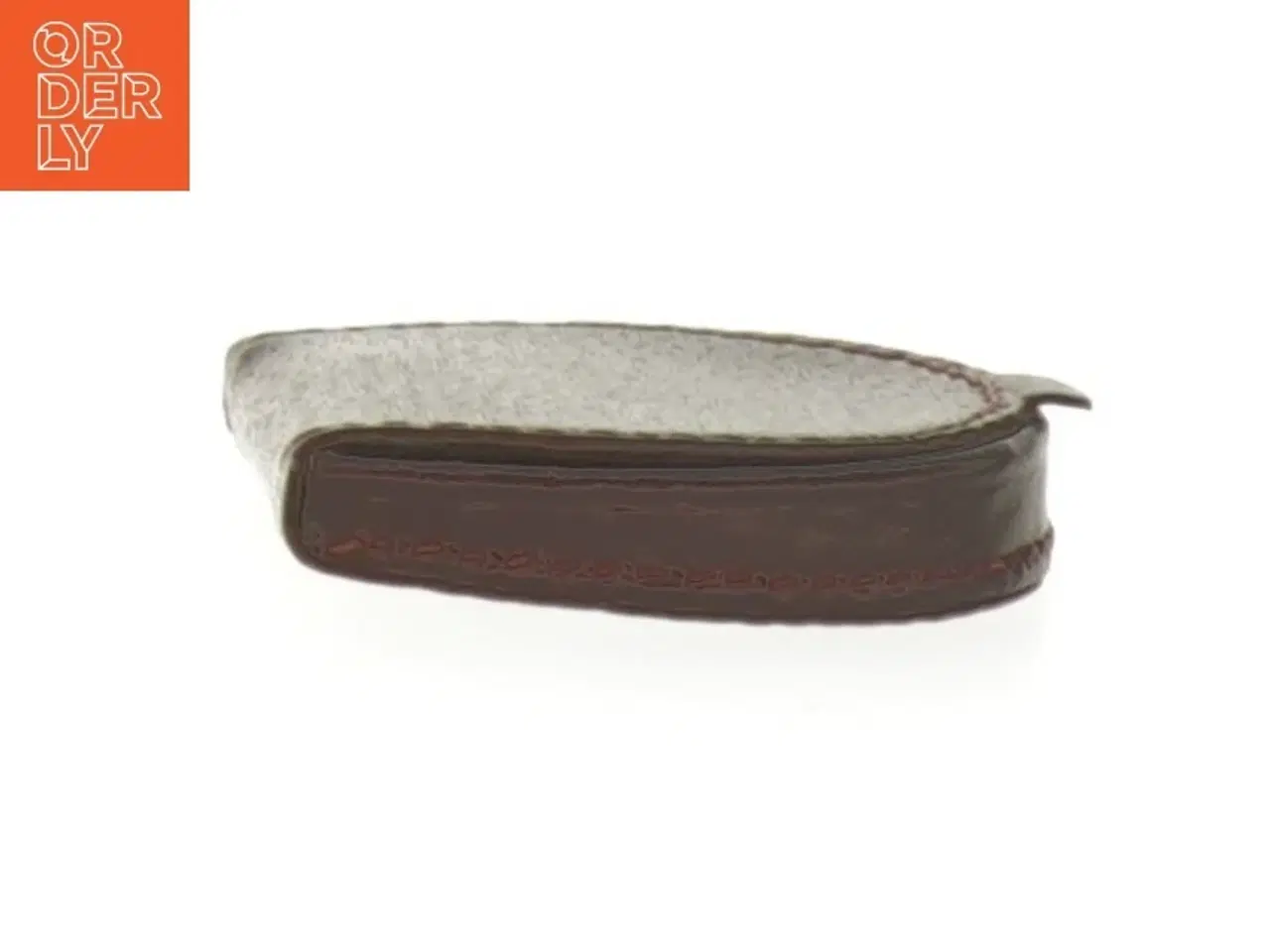 Billede 5 - Læder møntpung (str. 6,5x6,5 cm)