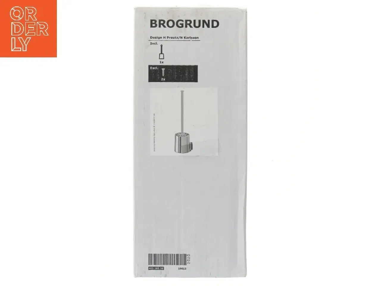 Billede 1 - Toiletbørste fra Brogrund fra IKEA (str. 30 cm)