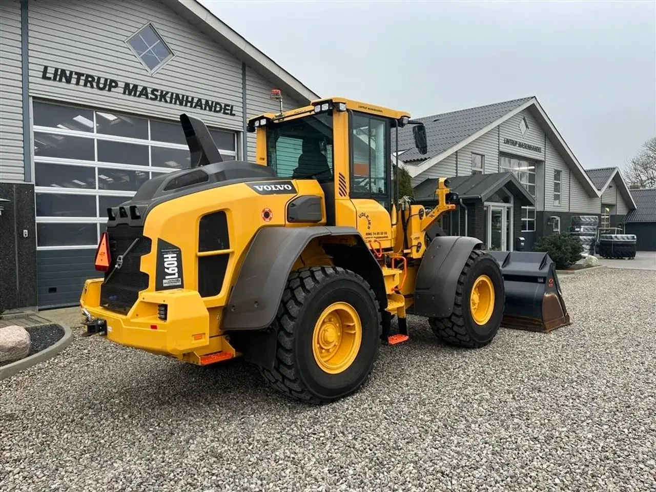 Billede 14 - Volvo L60H Dansk-maskine, med alt udstyr på. CDC, BSS, Lock-UP, 600mm hjul & centralsmørring