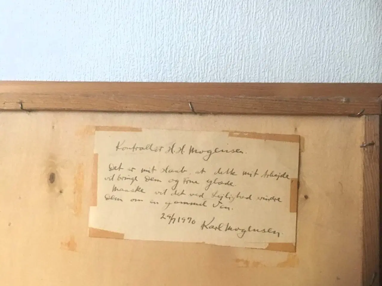 Billede 2 - Flot oliemaleri, Karl Mogensen. Bør ses- 