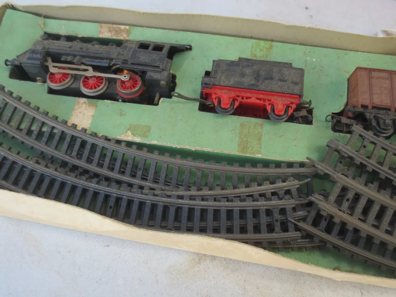Billede 5 - 1 sæt Retro Lima Express Batteri Train model Ho