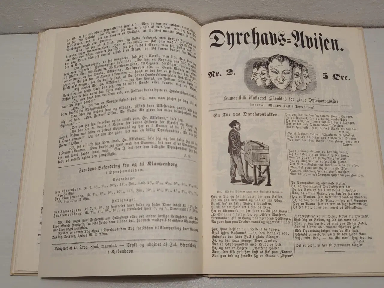 Billede 5 - Iørn Piø:Dyrehavs-blade og blade om Dyrehaven.1970