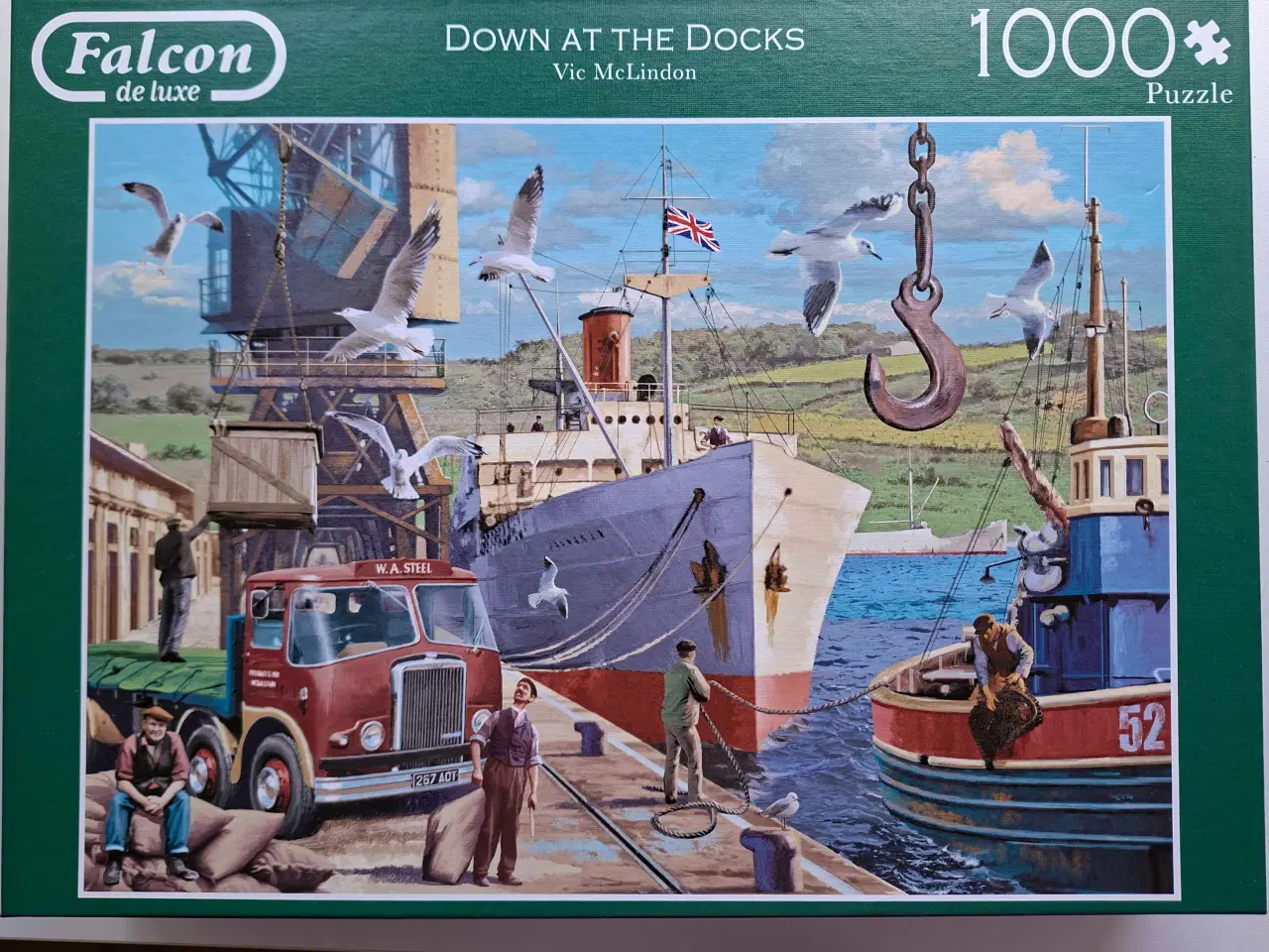 Billede 1 - Falcon de luxe puslespil 1000 brikker