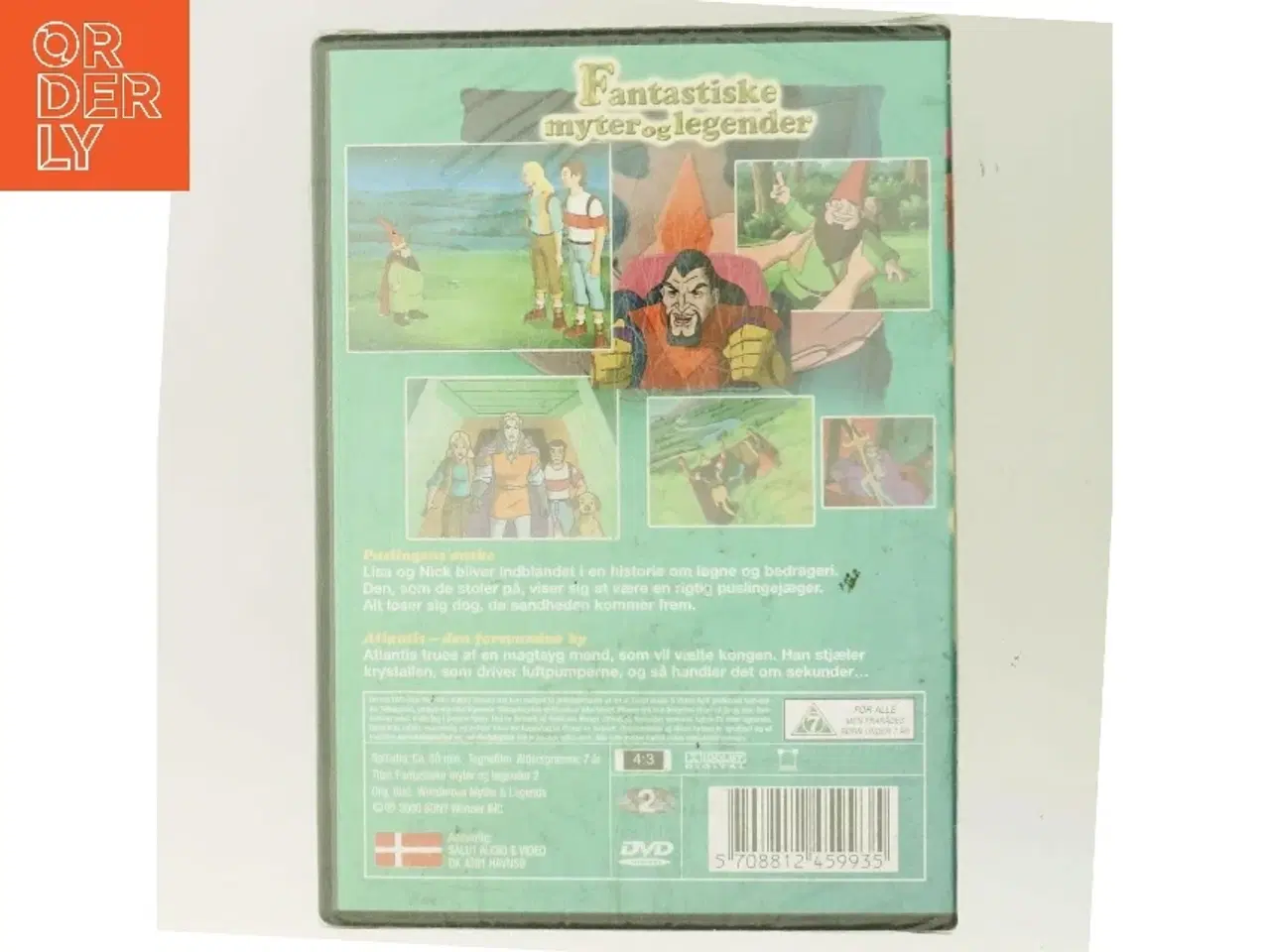 Billede 3 - Fantastiske myter og legender: Puslingens ønske & Atlantis – den forsvundne by (DVD)