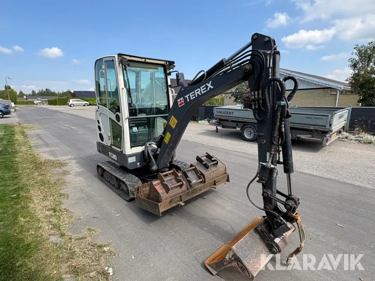 Billede 4 - Gravemaskine Terex TC20 mini graver