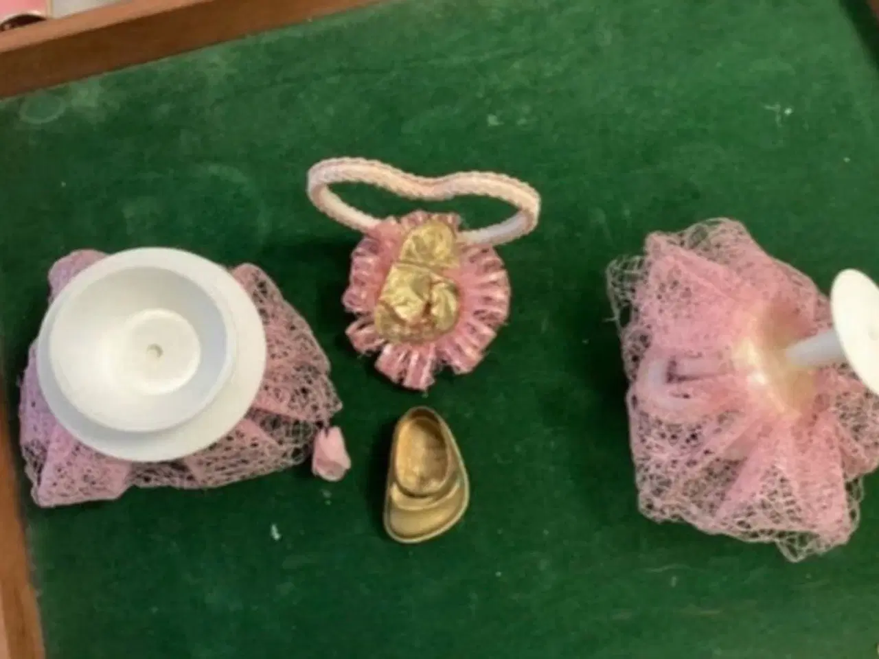 Billede 6 - Nord pynt til barnedåb lyserød