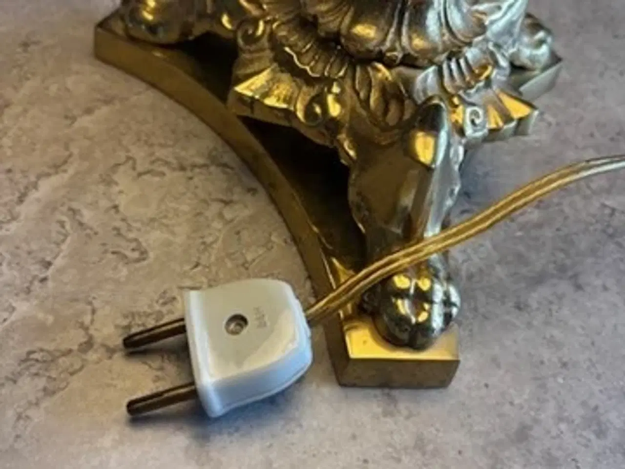 Billede 7 - Vintage Bordlamper på Messing løvefødder