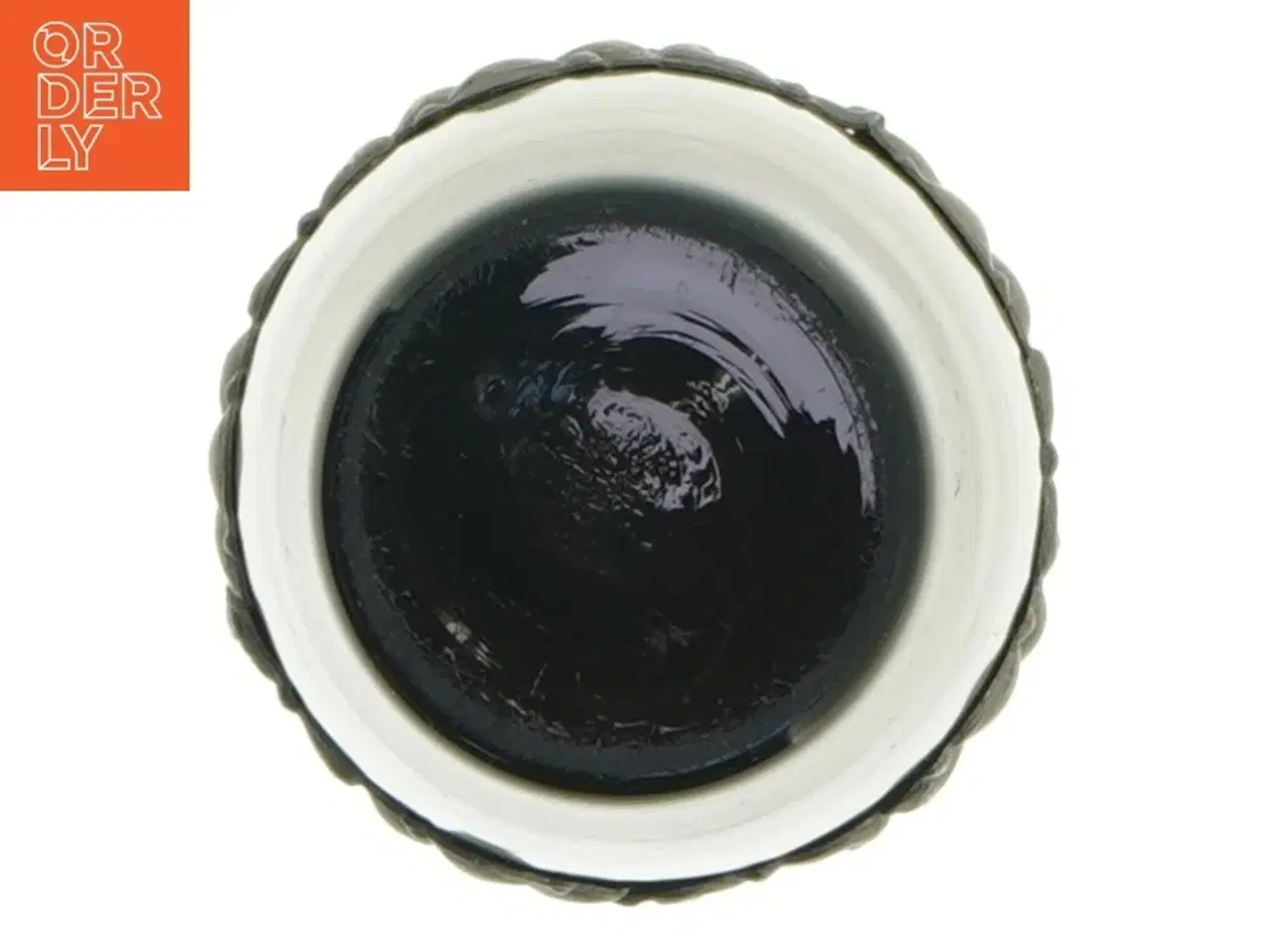 Billede 2 - Antik Holmegaard Dekorativ vase (str. 15 x ø 8 cm)