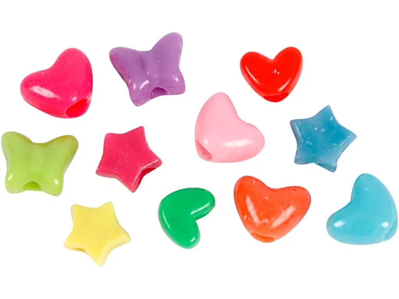 Billede 1 - Figurperler 125ml - Stærke farver til kreative projekter