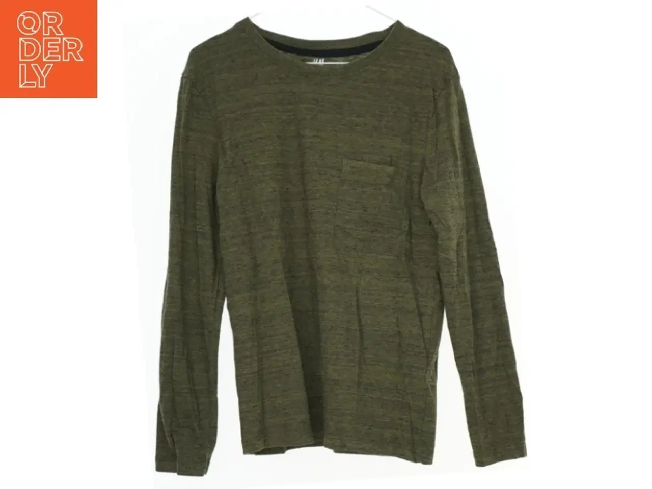 Billede 1 - Langærmet trøje med brystlomme fra H&M (str. 134)