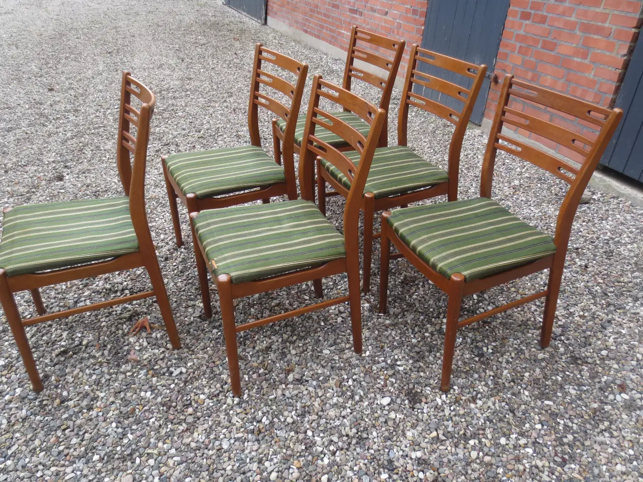 Billede 7 - 6 stk Teak Spisebordsstole 