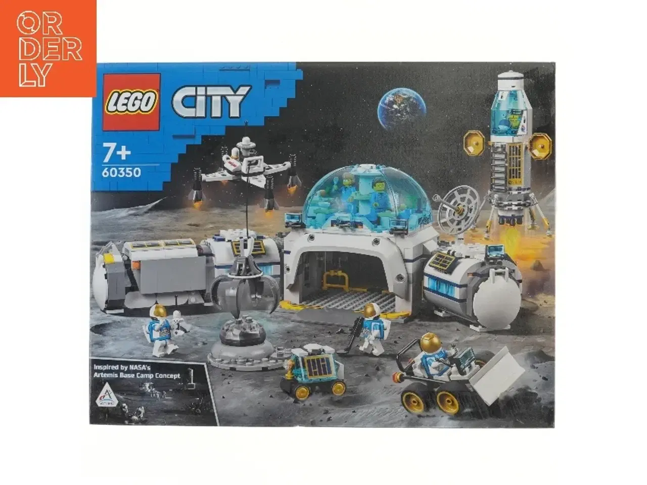 Billede 1 - LEGO City rumstation sæt fra Lego (str. 48x37,5 cm)