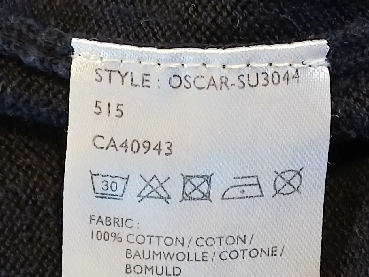 Billede 9 - Mørkeblå SUIT trøje, str XL