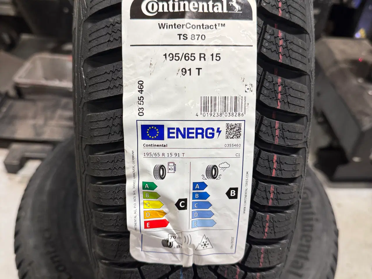 Billede 2 - Continental wintercontact 195/65 15 91T