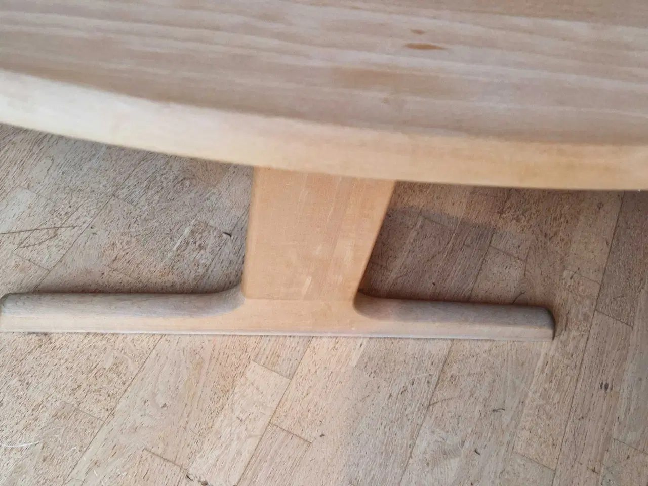 Billede 6 - Spisebord med udtræk, bøg