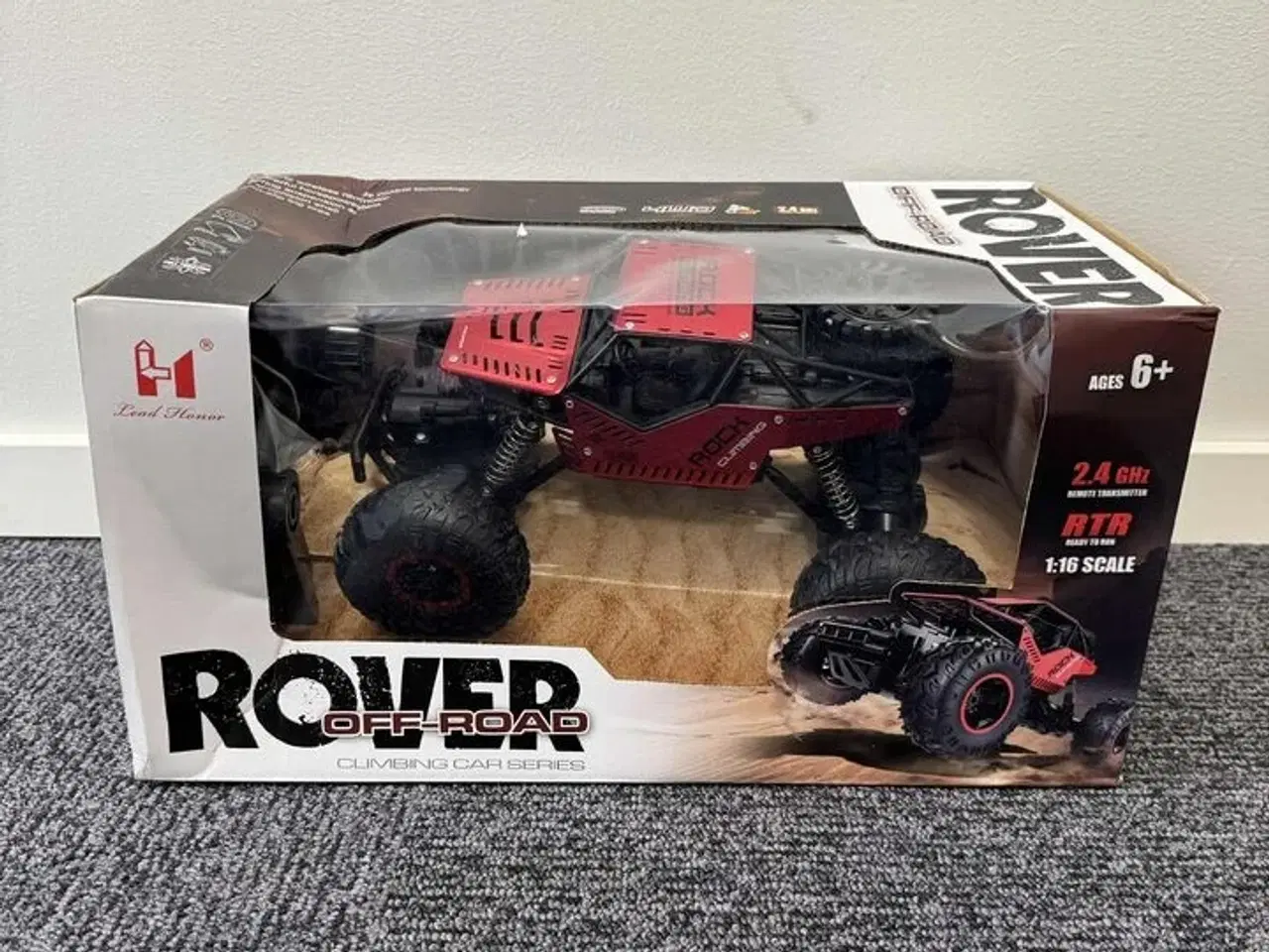 Billede 1 - Radiostyret All Terrain Climber Rød