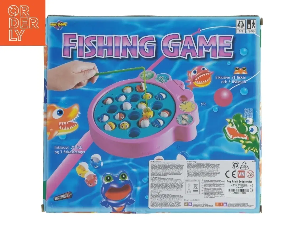 Billede 3 - Fiskespil til børn fra Vini-game (str. 29x26 cm)