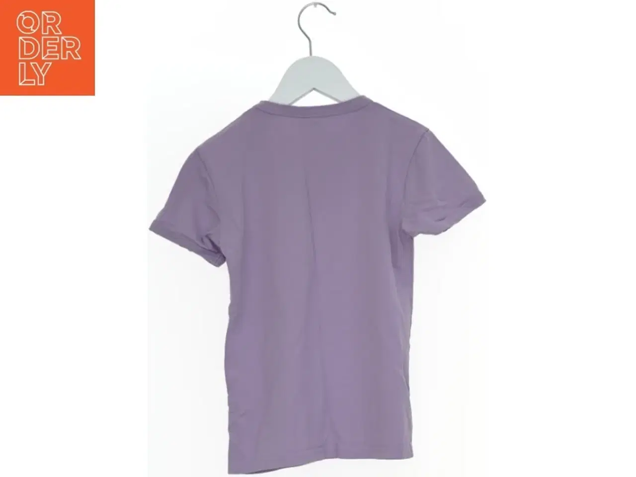 Billede 2 - T-shirt i økologisk bomuld str. 128 fra Danefæ (havfrueprint)