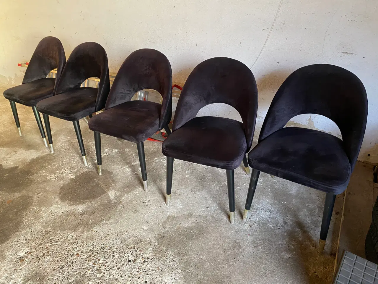 Billede 1 - 5 stk spisestole 