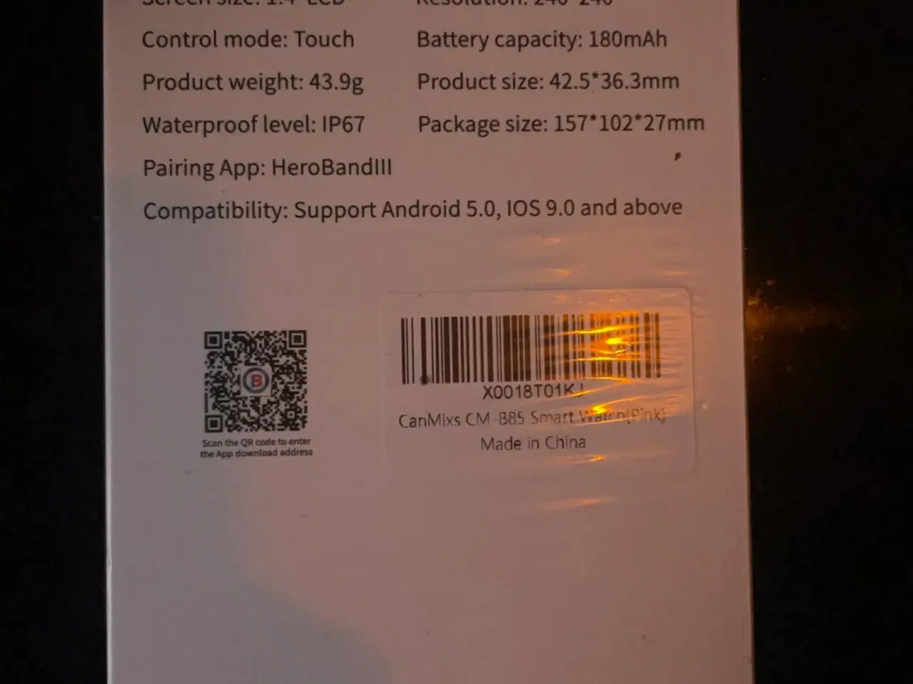 Billede 2 - đULTIMATIV JULGAVE BRANDNY TAGOBE TB06 SMARTWATCH