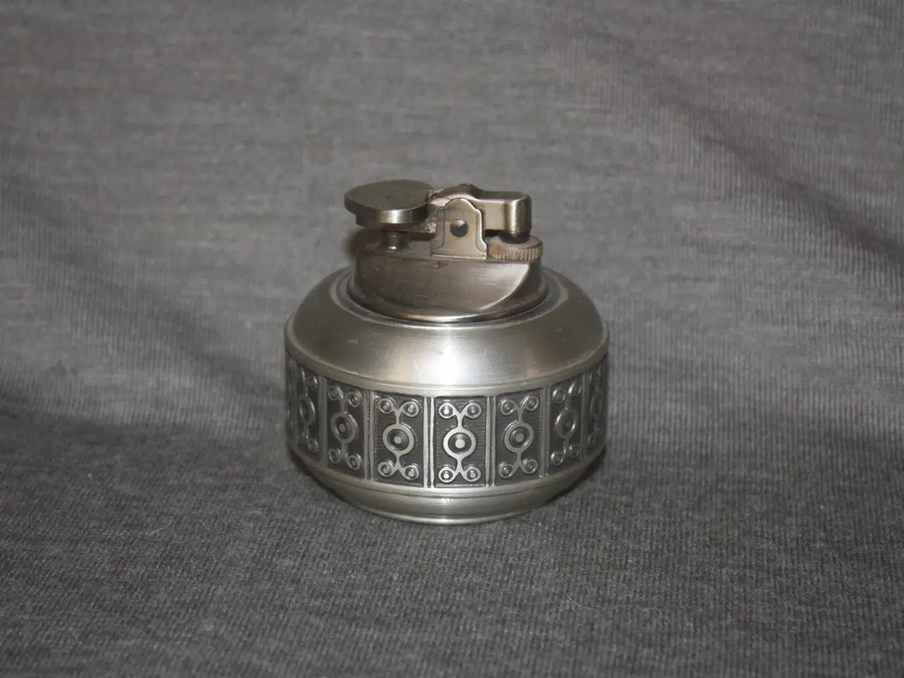Billede 1 - Bordlighter / Lighter i tin Pewter Haugrud Norway