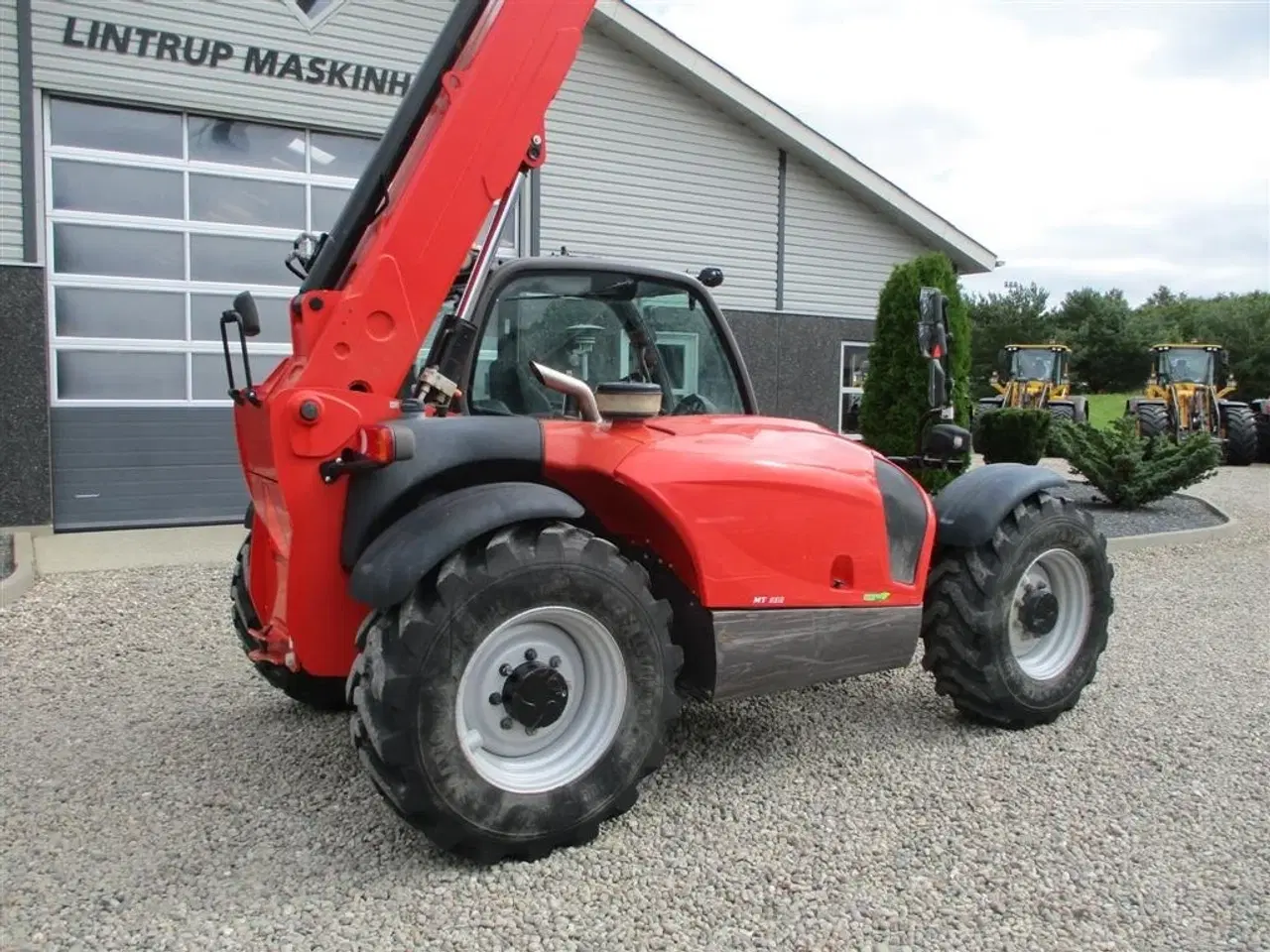 Billede 14 - Manitou MT932 Comfort Dansk maskine, med hydrauliske pallegafler.