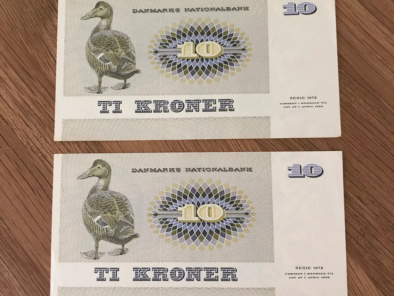 Billede 3 - Pengesedler - pålydende 10 kr.