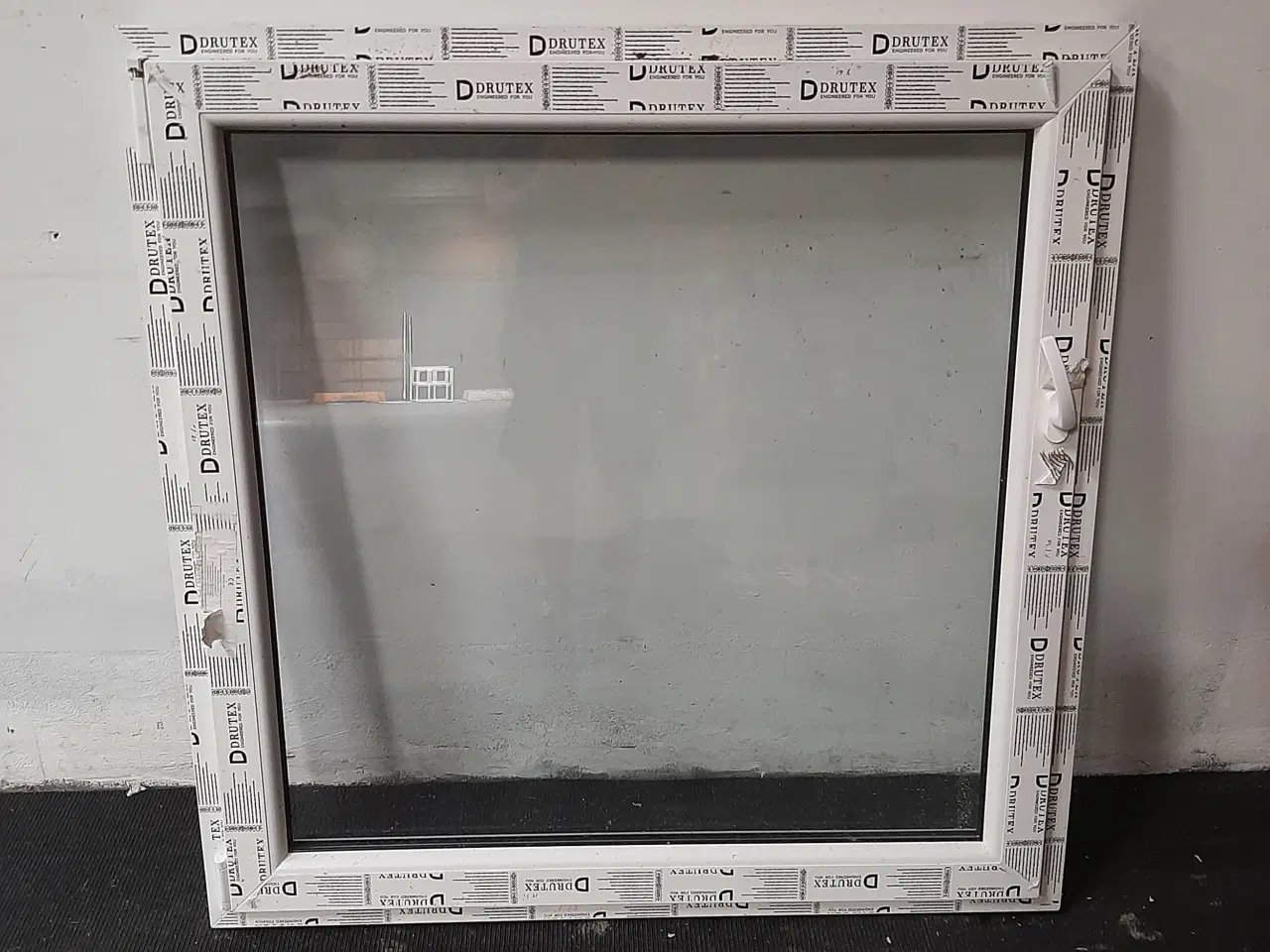 Billede 2 - Dreje-kip vindue, pvc, 1188x70x1188 mm, venstrehængt, hvid
