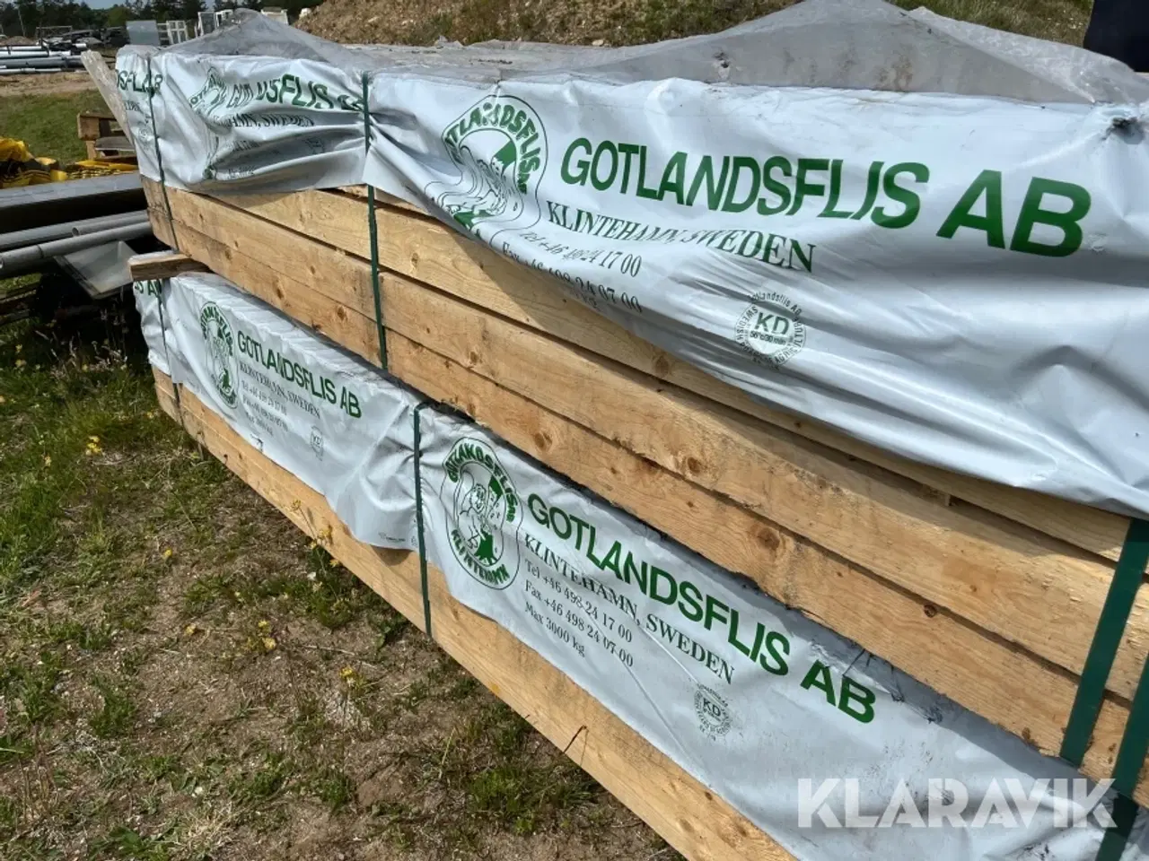 Billede 3 - Tømmer Gotlandsflis Gran 330 meter