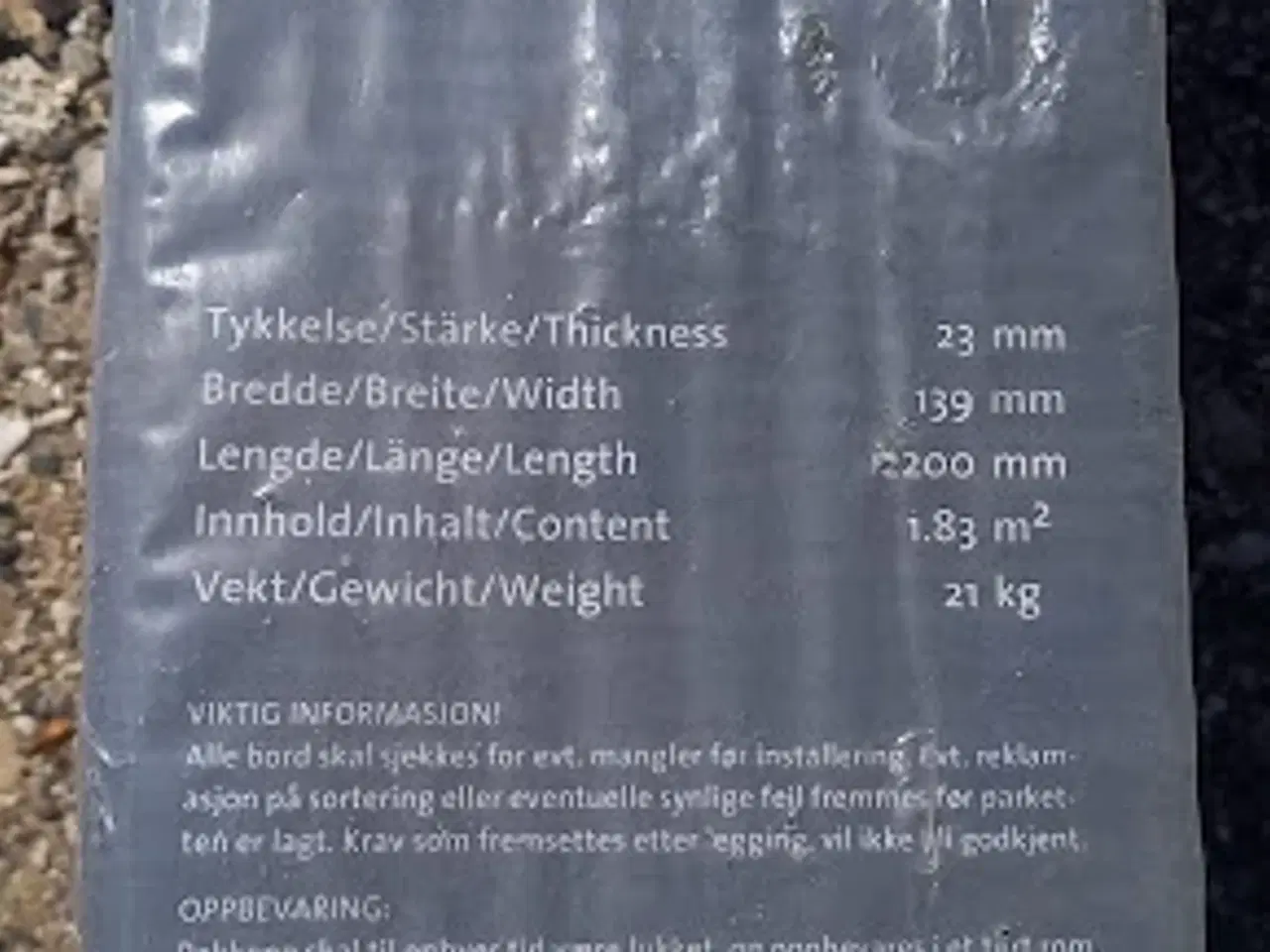 Billede 2 - Skibsplankegulv 23 mm