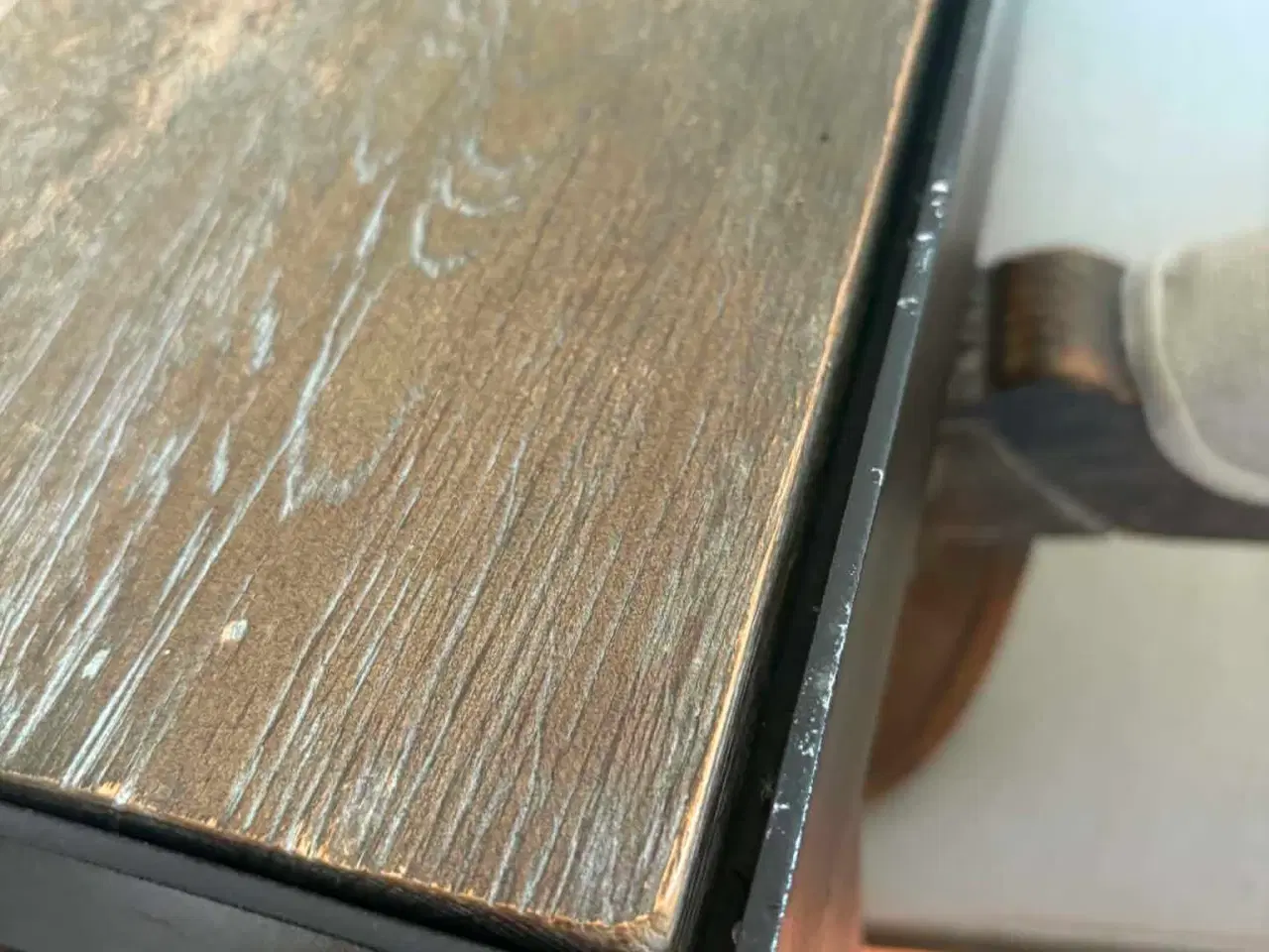 Billede 1 - Spisebord i patina