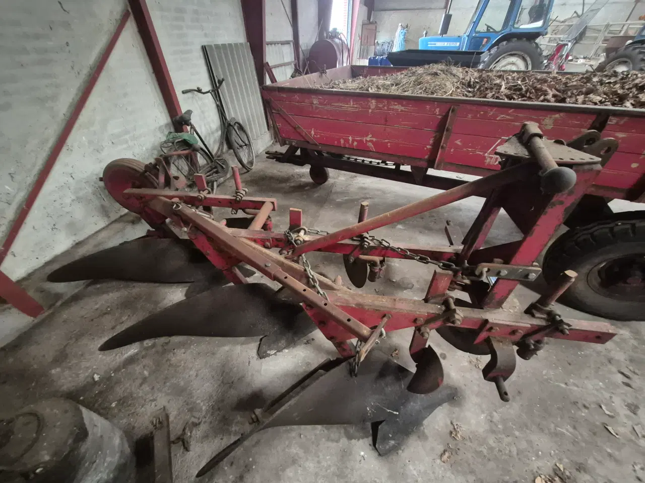 Billede 1 - 3 Furet skjold plov 