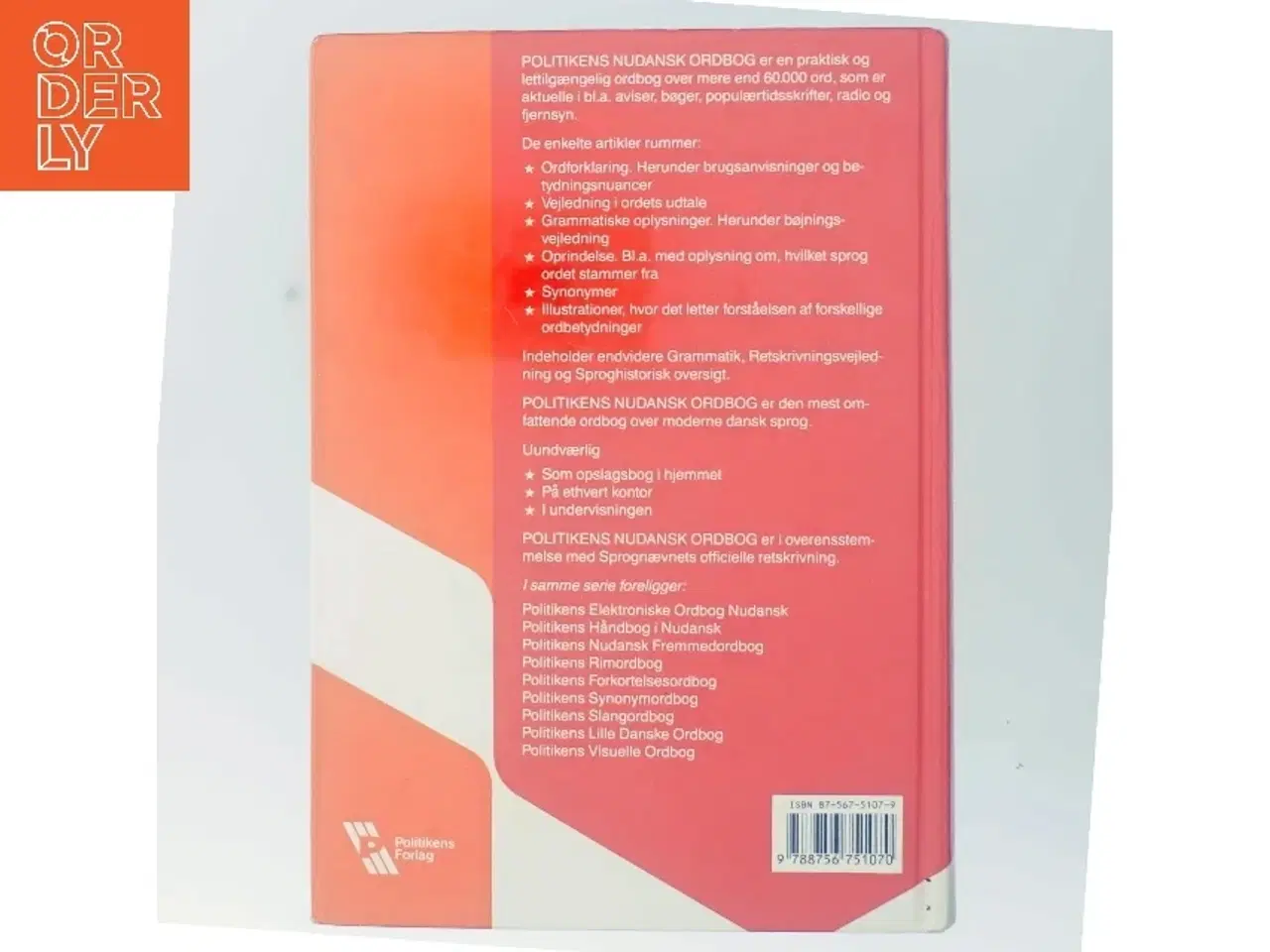 Billede 3 - Politikens Nudansk Ordbog af No Author (Bog)
