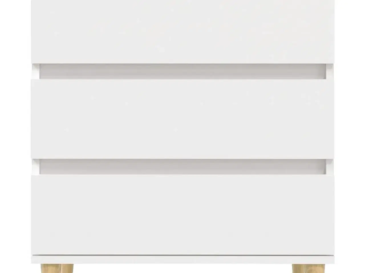 Billede 6 - Skænk 60x35x70 cm konstrueret træ hvid