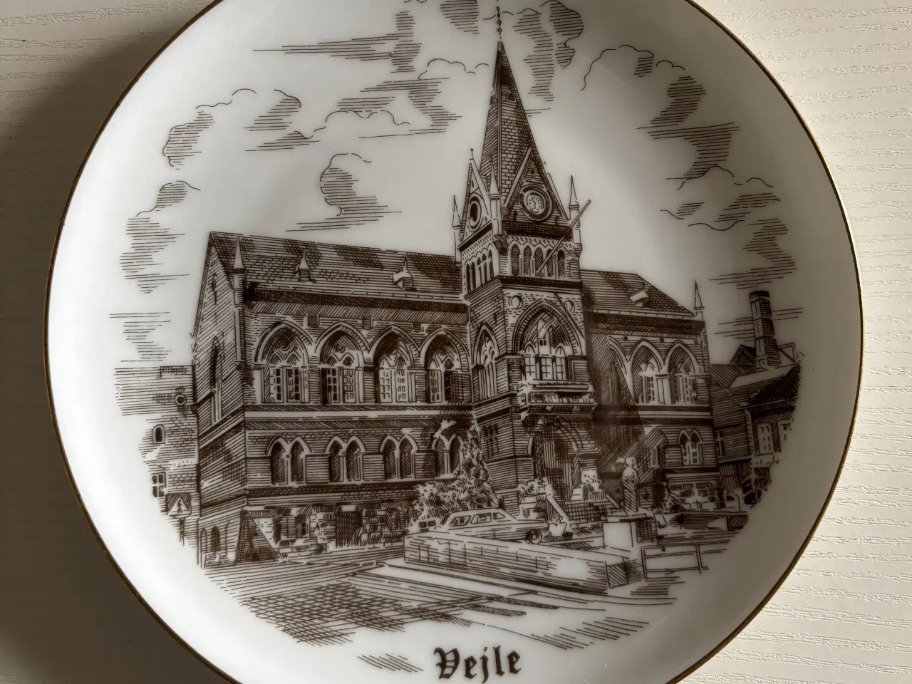 Billede 1 - Platte, Vejle Rådhus, Bing & Grøndahl