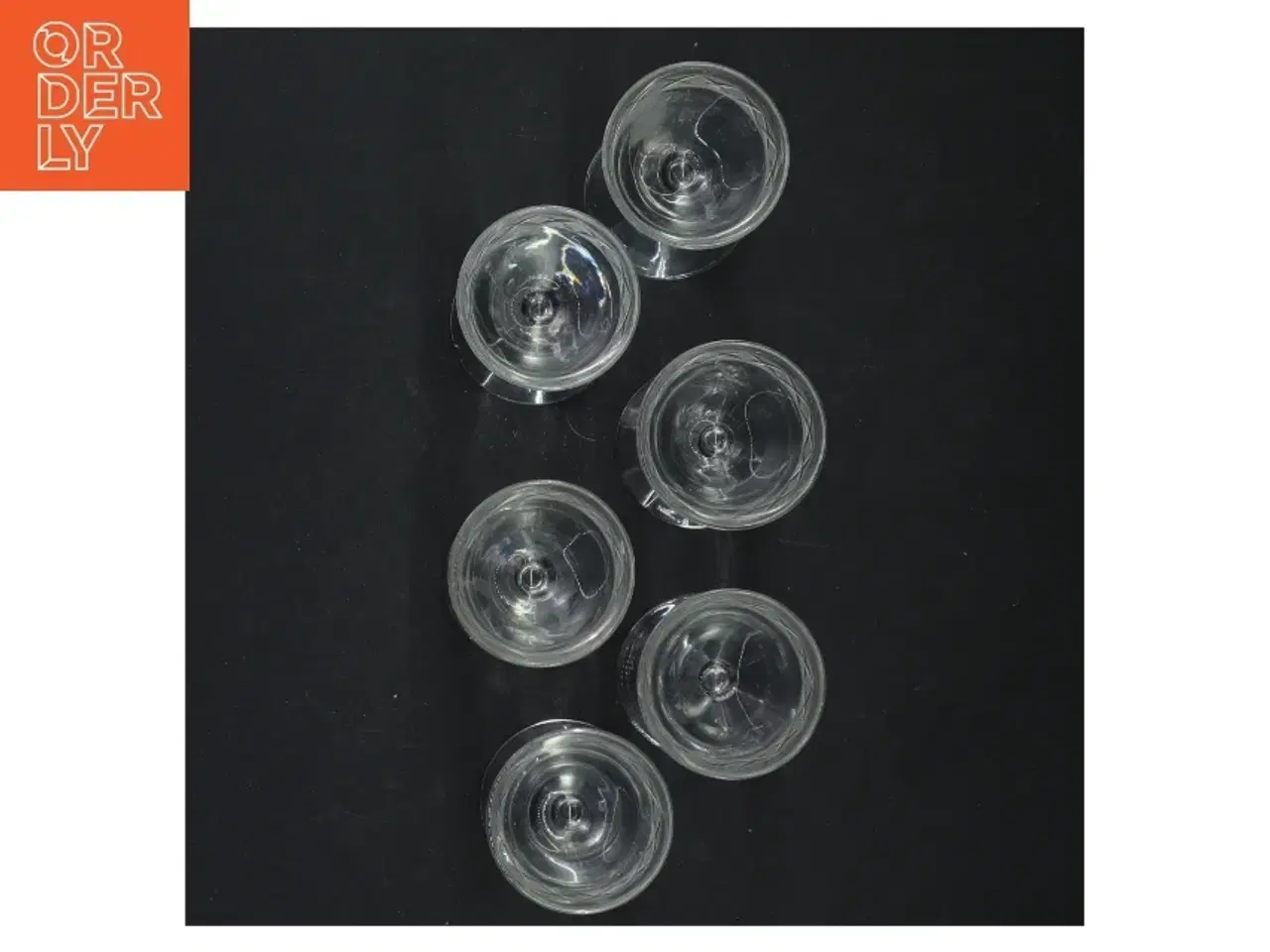 Billede 2 - Sæt med 6 små glas (str. 9 cm)