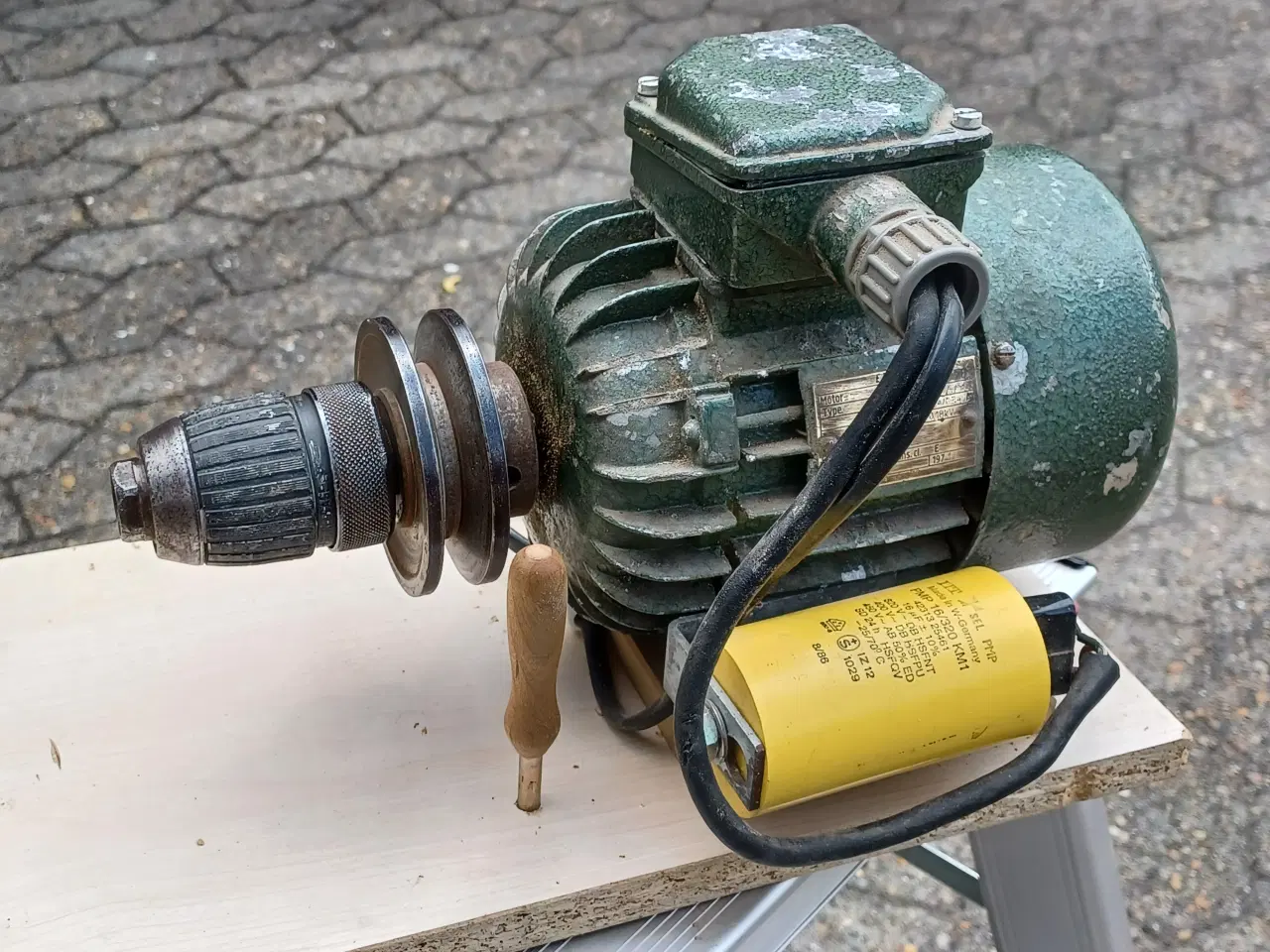 Billede 2 - El-motor m. borepatron
