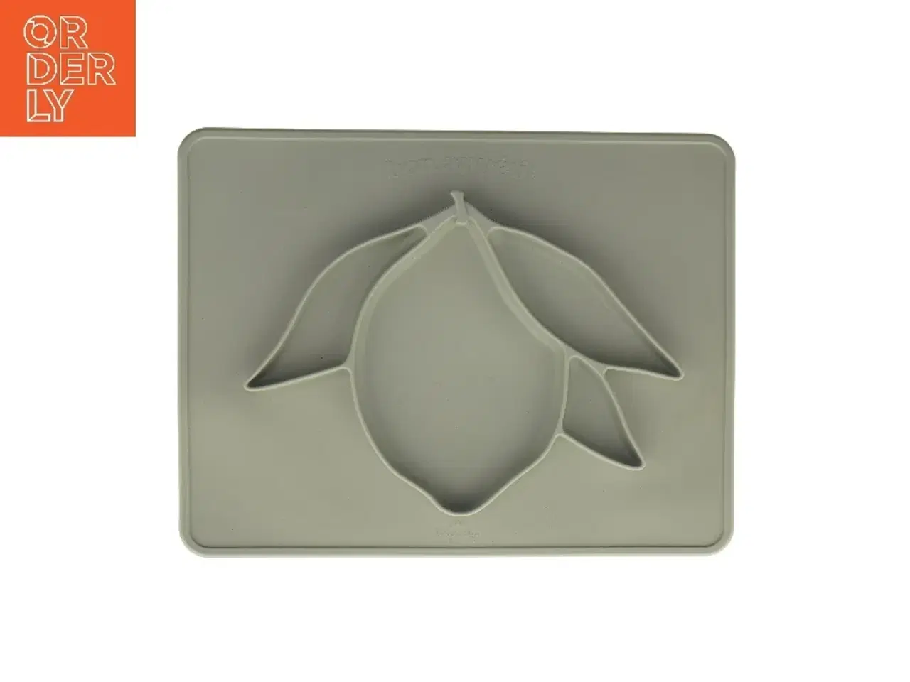 Billede 1 - Silikone serveringsfad til små børn fra Konges Sløjd (str. 37 x 28 cm)