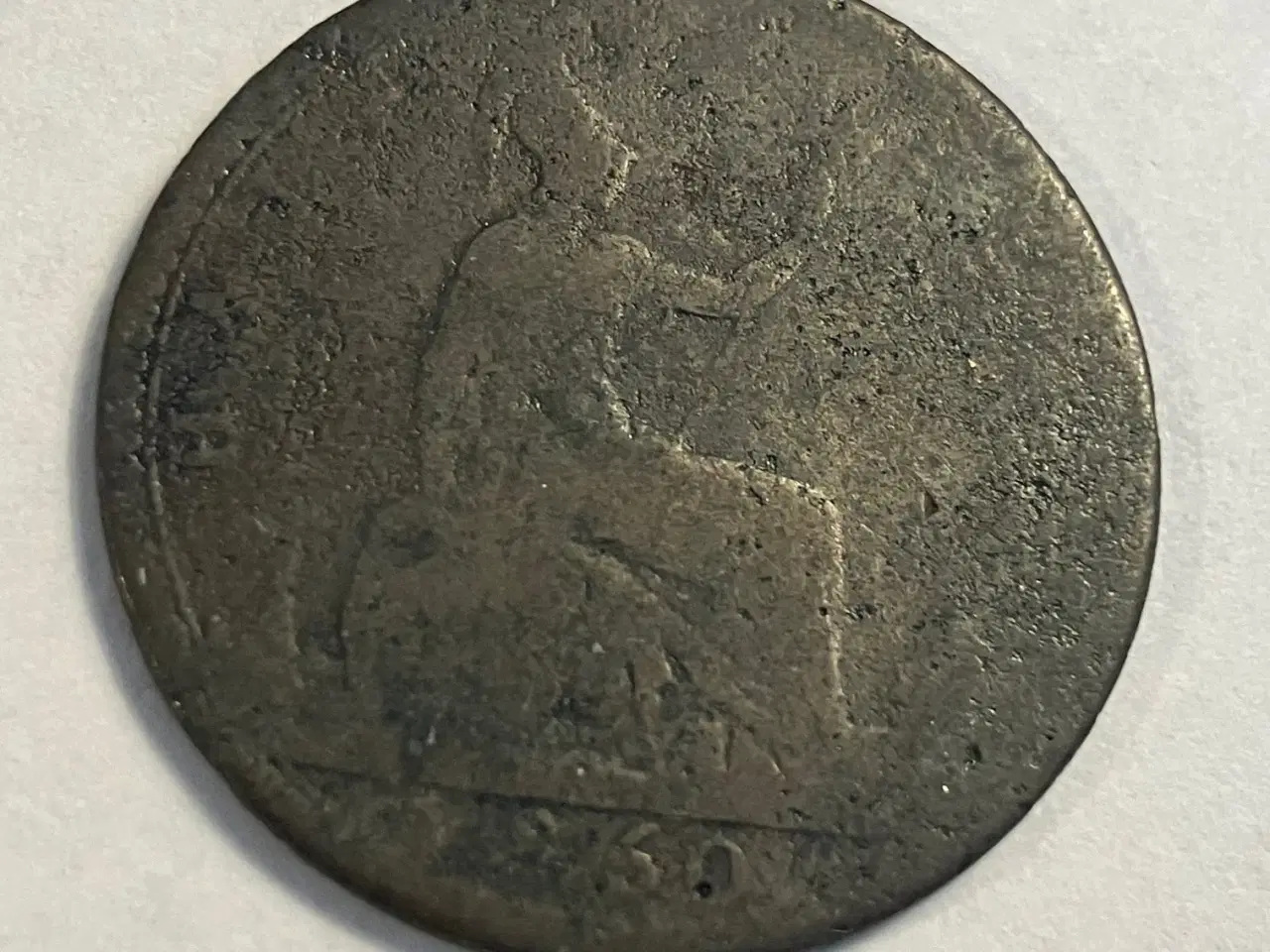 Billede 1 - Half Penny 1860 England