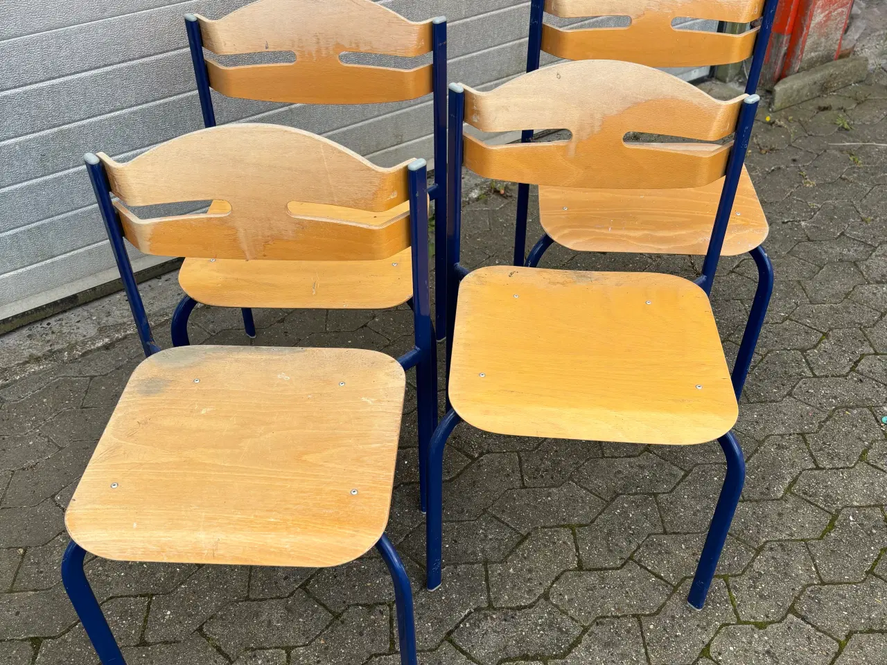 Billede 10 - 4 stole / stabelbare - Pris for alle