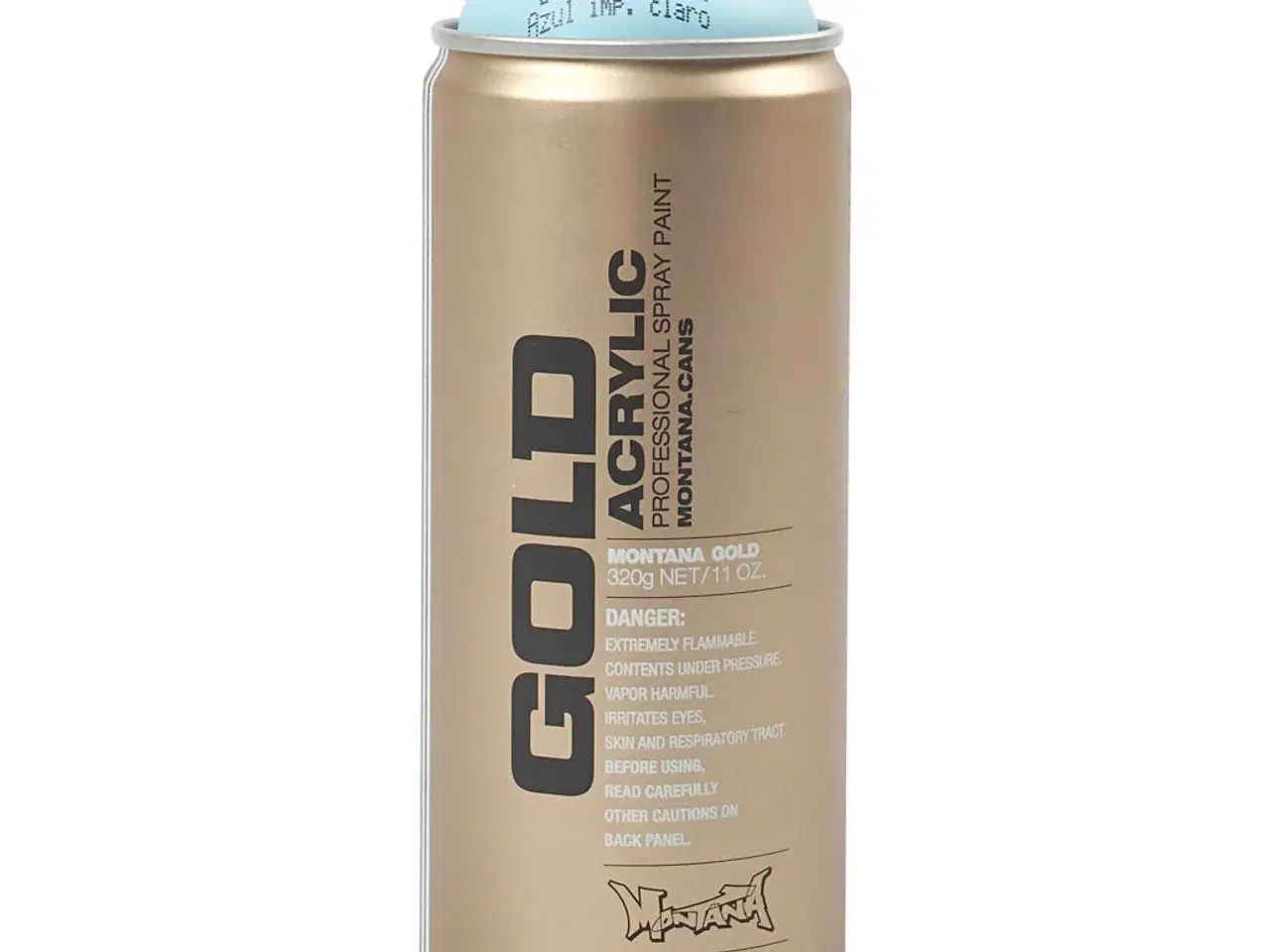 Billede 1 - Spraymaling, lyseblå, 400ml/ 1 ds.