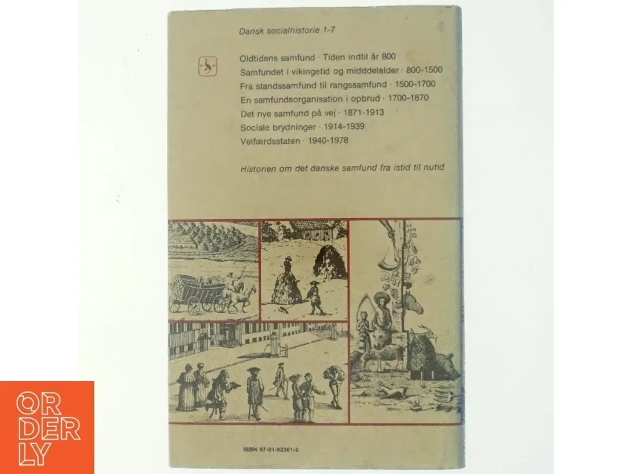Billede 3 - En Samfundsorganisation i opbrud 1700-1870 af Hans Chr. Johansen (Bog) fra Gyldendal