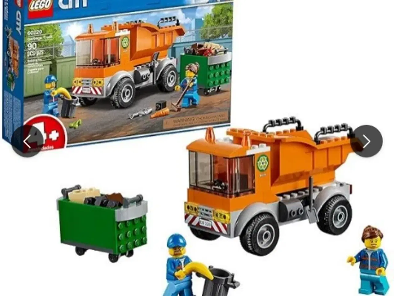 Billede 1 - LEGO City Skraldevogn Byggesæt 60220