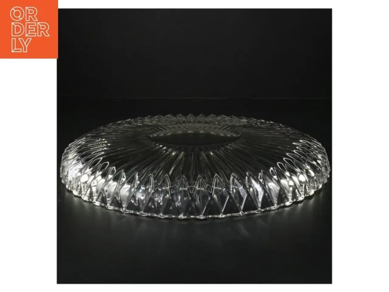 Billede 2 - Glasfad (str. Ø. 31 cm)