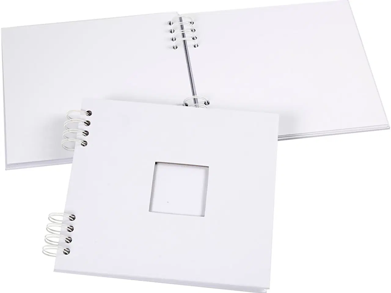 Billede 1 - Kraftig Scrapbog med Spiral - 20x20 cm, 20 Sider