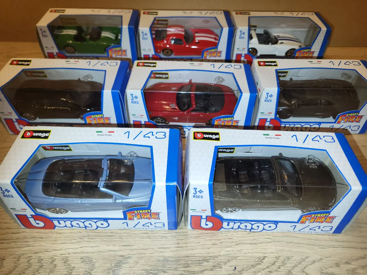 Billede 2 - Blandet modelbiler 8 stk. Nye