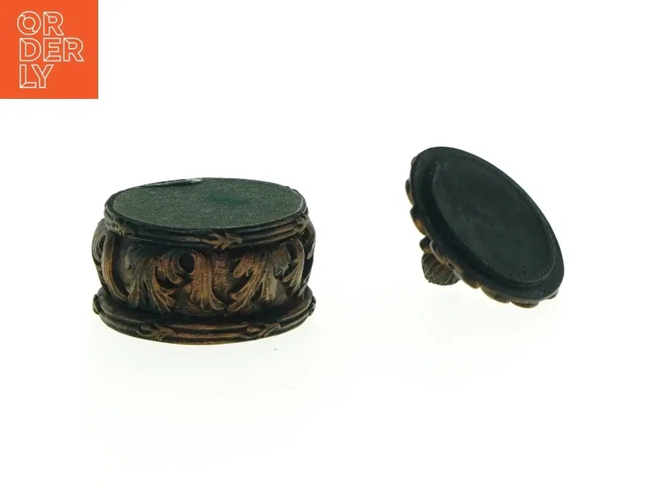 Billede 3 - Lille krukke med låg (str. 7 x 7 cm)