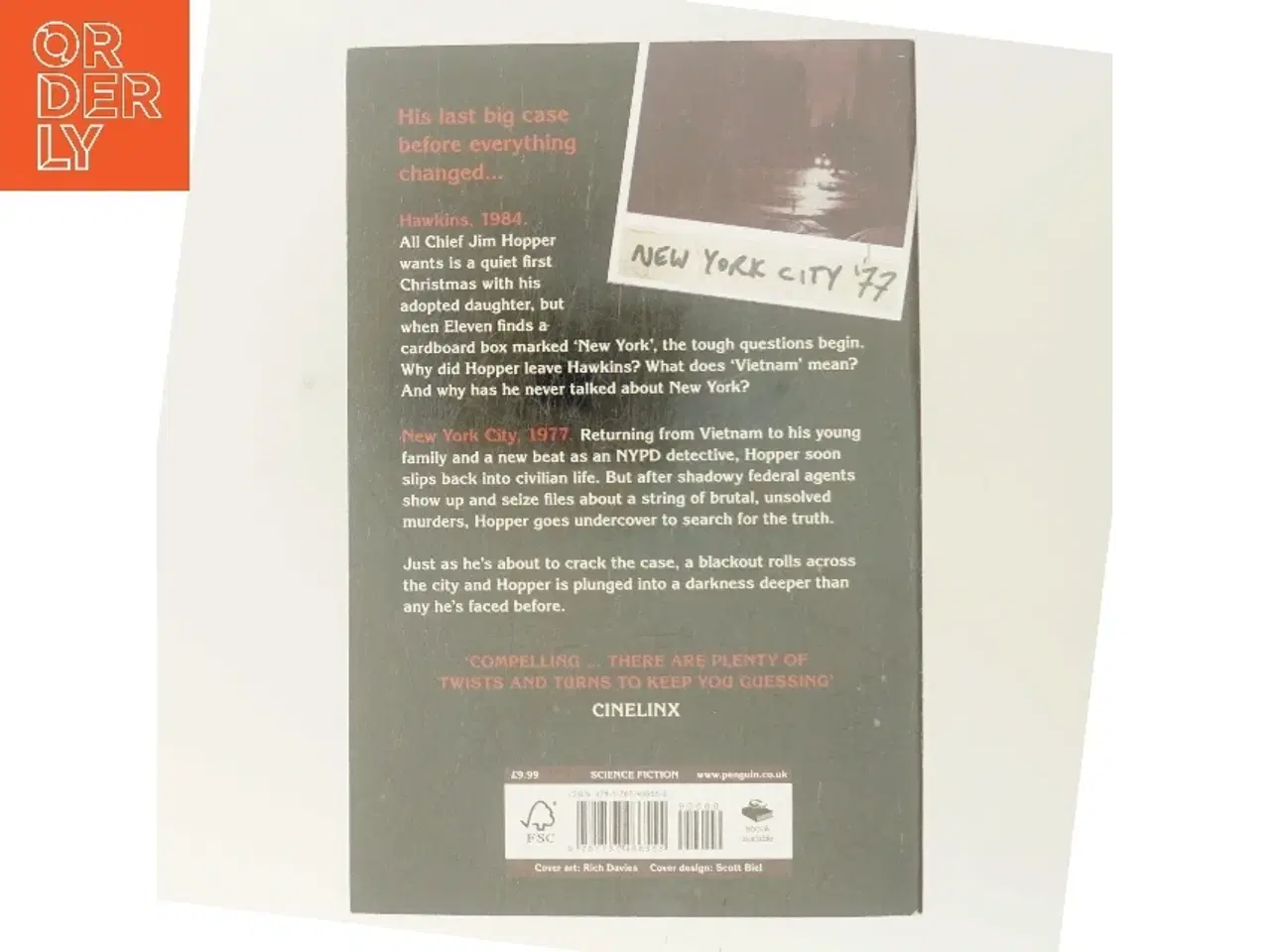 Billede 3 - Darkness on the Edge of Town af Adam Christopher (Bog)