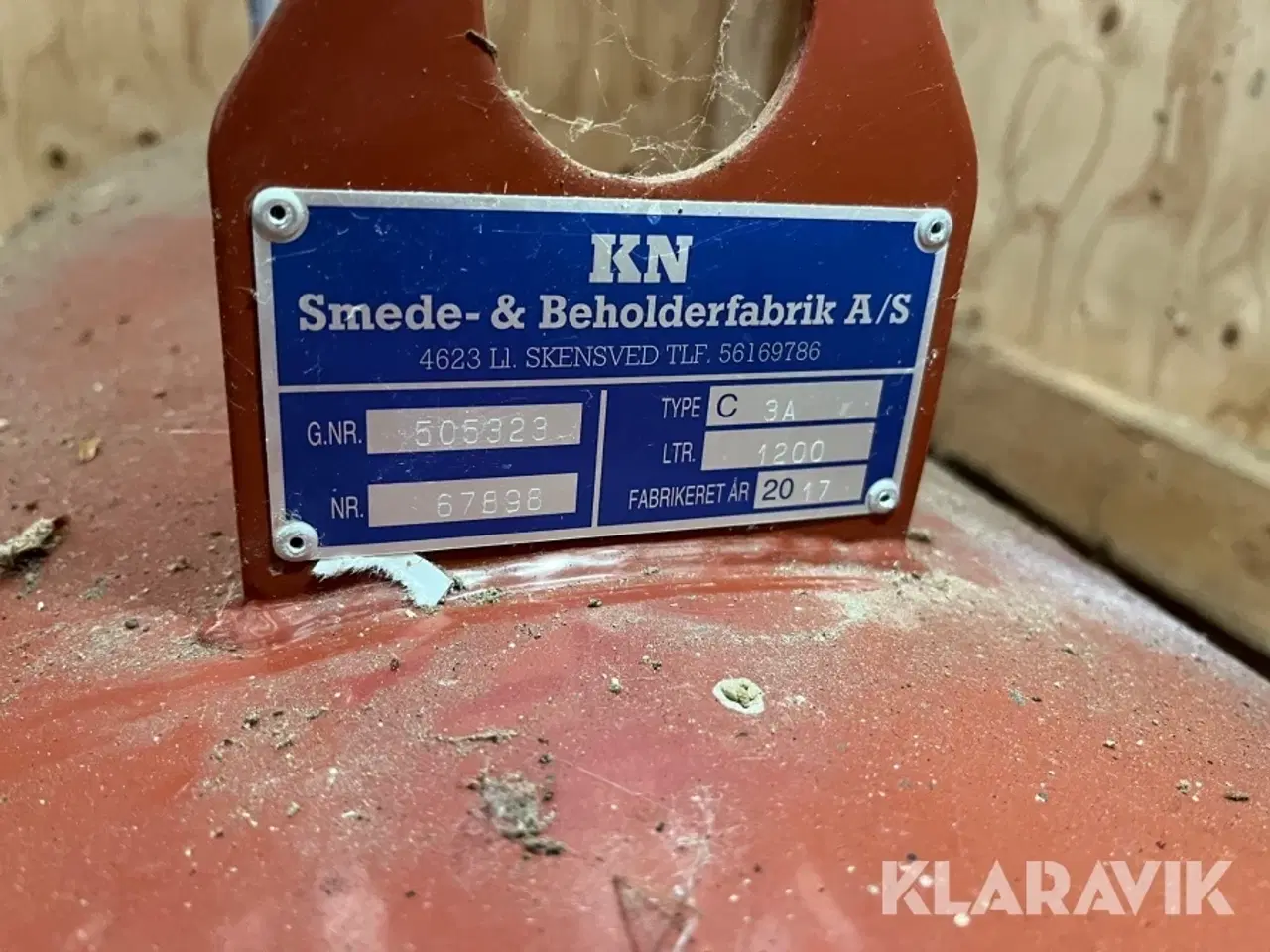 Billede 6 - Olietank KN Beholder 3A 1200L